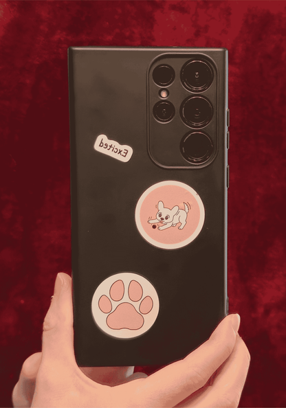 Pastel Dog Mood Sticker Sheet